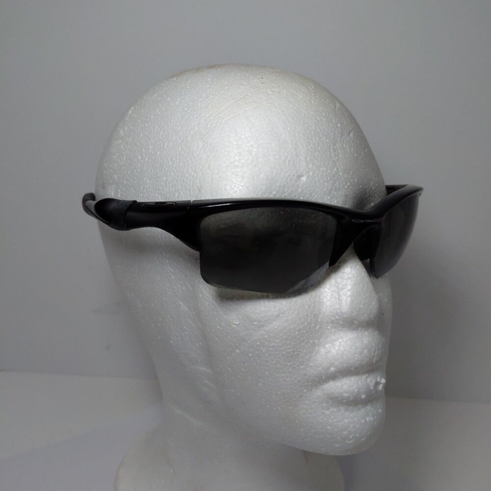 Oakley Half Jacket 2.0 Rx Sunglasses Black Iridium XLJ Gunmetal Icons - Picture 2 of 10